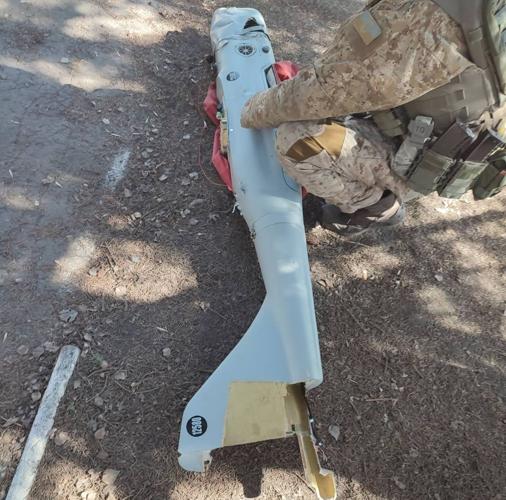 Un Orlan-10 derribado por el ejército ucraniano