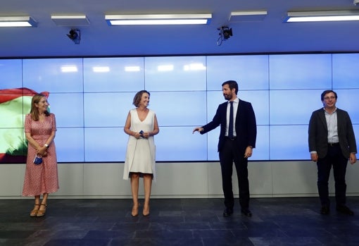 El día que Pablo Casado nombró portavoz del partido en el Congreso a Cuca Gamarra