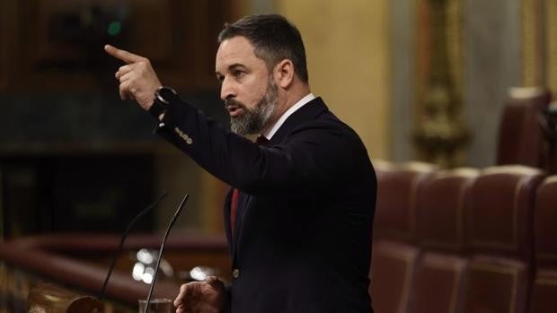 Santiago Abascal sube el listón y se marca la meta de rebasar los cien escaños