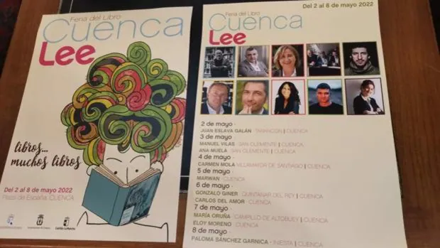La Feria del Libro de Cuenca contará en mayo con Marwan, Carmen Mola o Juan Eslava