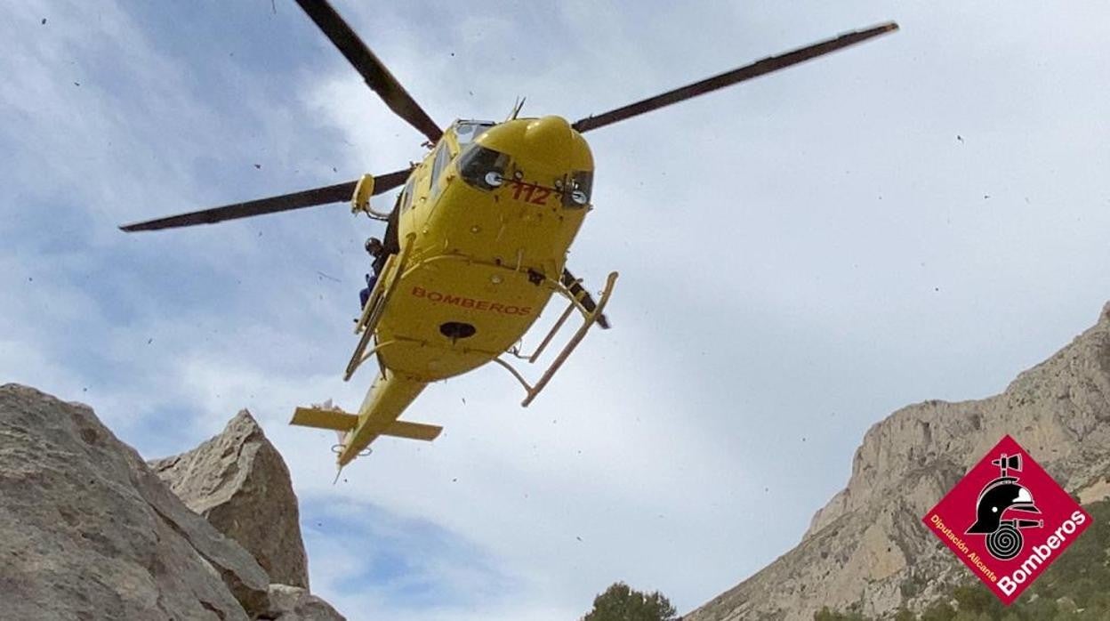 Cascada donde han caído los dos excursionistas que han muerto