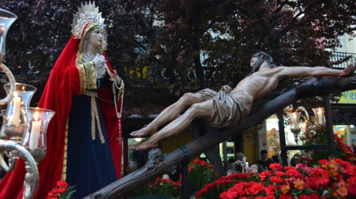 Paso del Santísimo Cristo del Perdón y María Santísima de la Misericordia