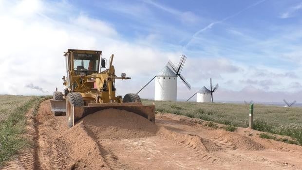 Campo de Criptana inicia las obras de renaturalización de la Sierra de los Molinos