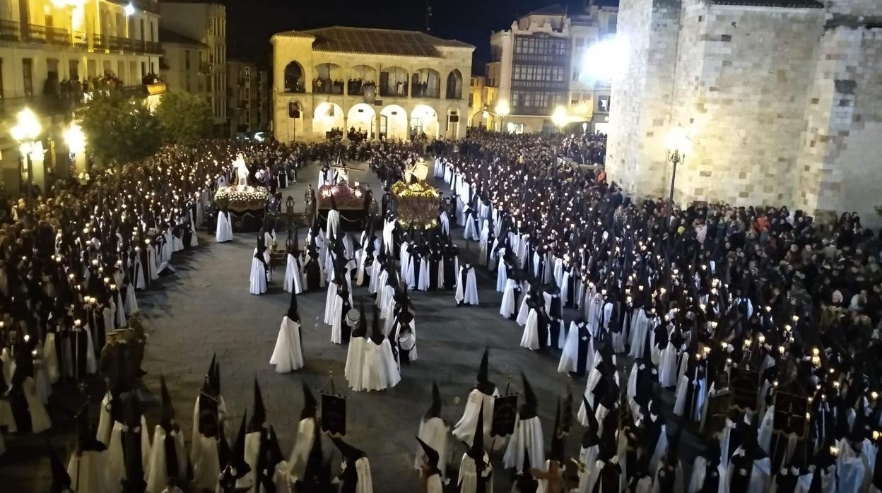 Semana Santa de Zamora en una imagen de archivo