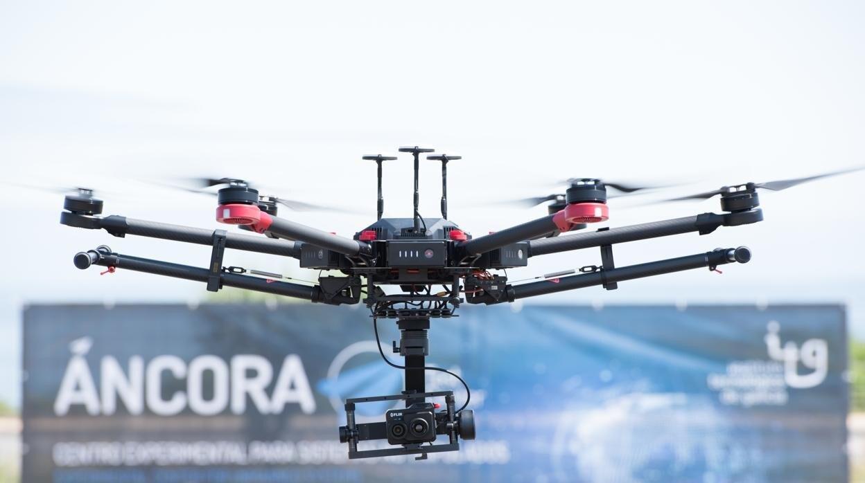 Un dron del Instituto Tecnológico de Galicia