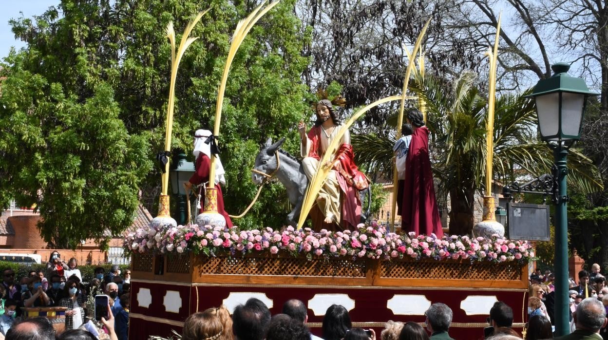 Imagenl de la Entrada Triunfal de Jesús en Jerusalén