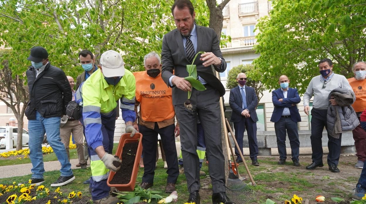 El Ayuntamiento de Valladolid se ha sumado a la celebración del Día Mundial del Párkinson