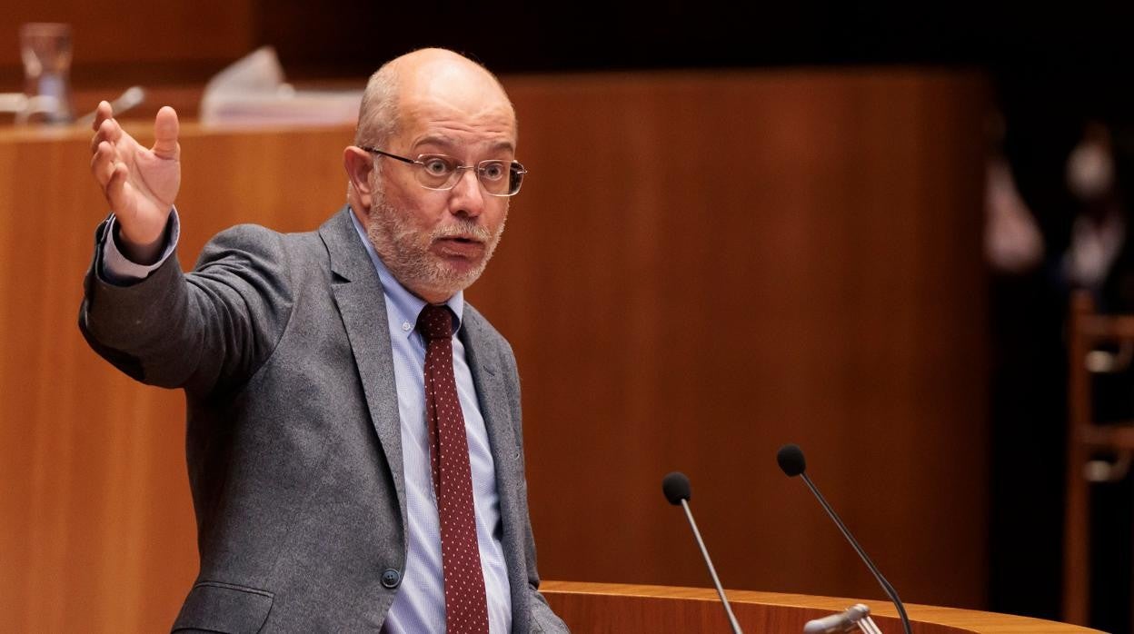 Francisco Igea, durante su intervención