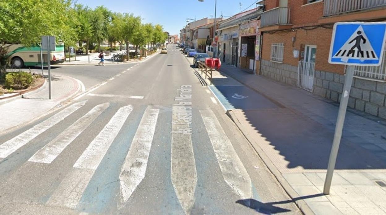 Avenida de Castilla-La Mancha en Mocejón