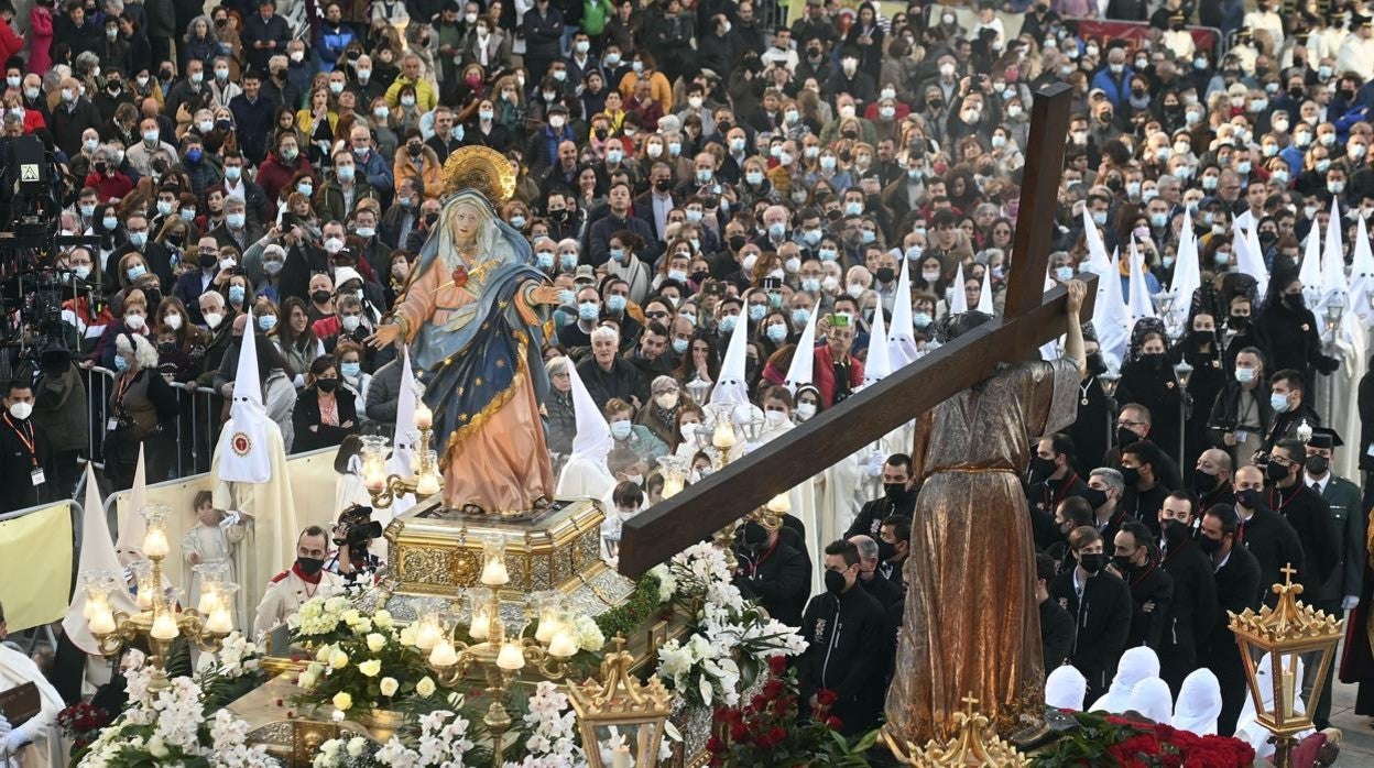 Concurrida procesión en León, la pasada Semana Santa