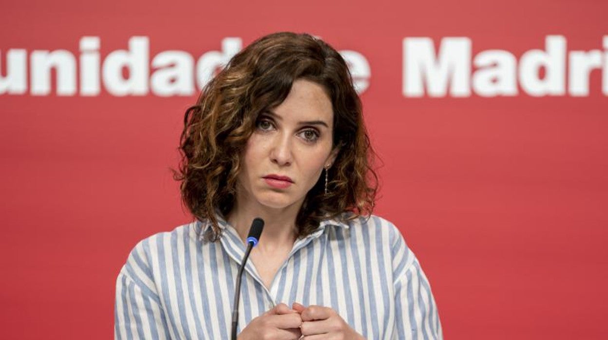 Isabel Díaz Ayuso, presidenta regional madrileñaEP