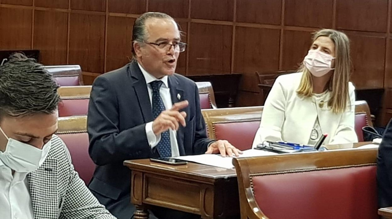 José Julián Gregorio en la Comisión de Interior del Senado