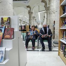 Imagen tomada en una biblioteca municipal de Valencia