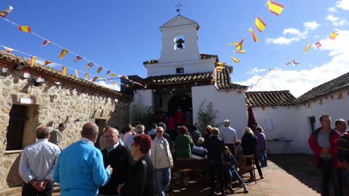 Romería en la ermita de La Guía (octubre de 2014).