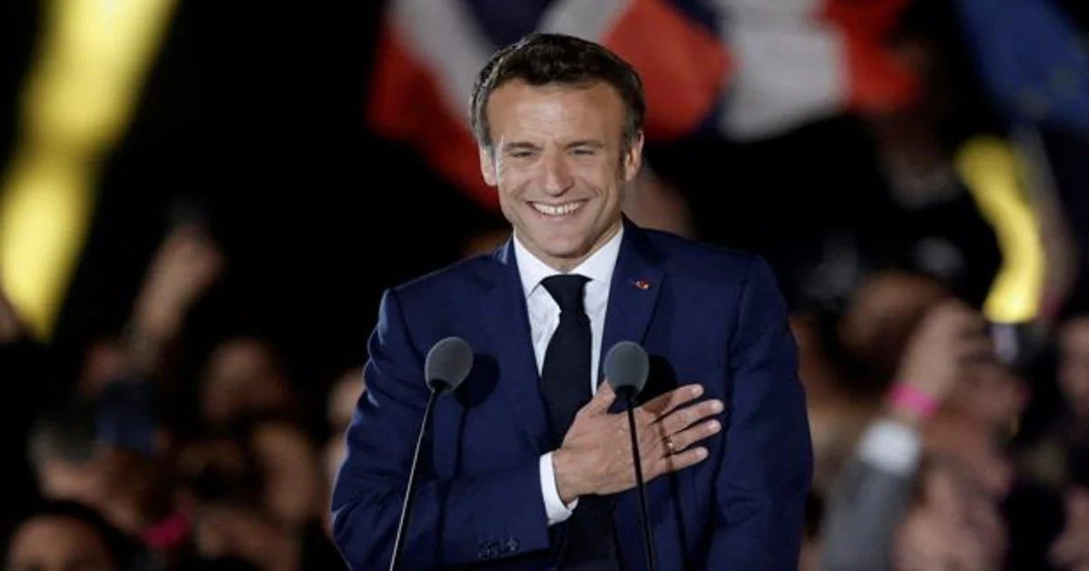 Macron, tras conocer los primeros resultados electorales