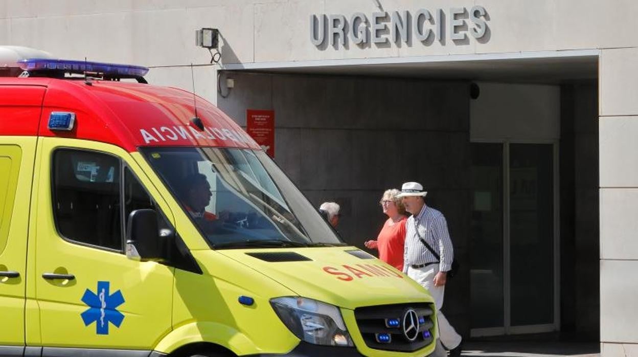 Imagen de archivo de una ambulancia del SAMU