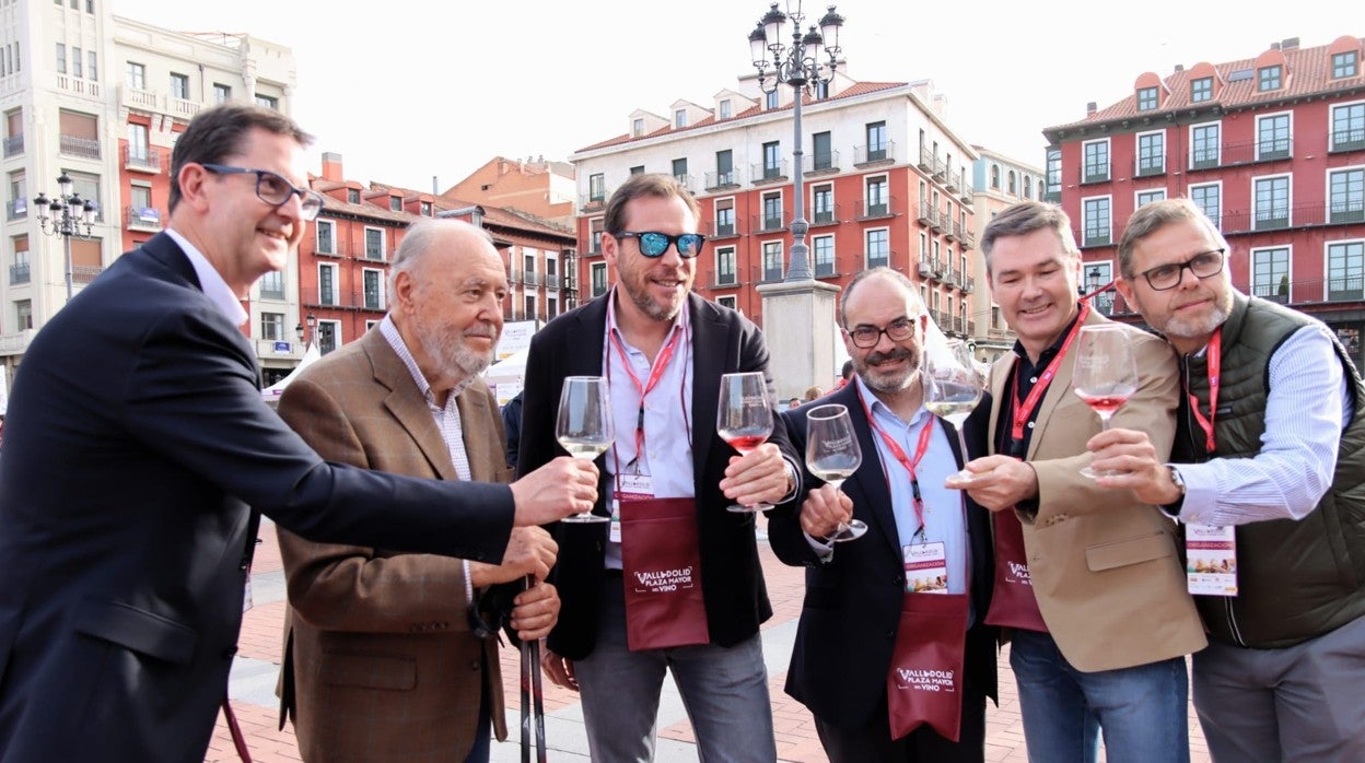 El alcalde de Valladolid, en la inauguración de 'Valladolid, Plaza Mayor del Vino'