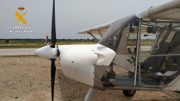 Interceptan una aeronave que sobrevolaba espacio aéreo temporalmente restringido en Villarrobledo