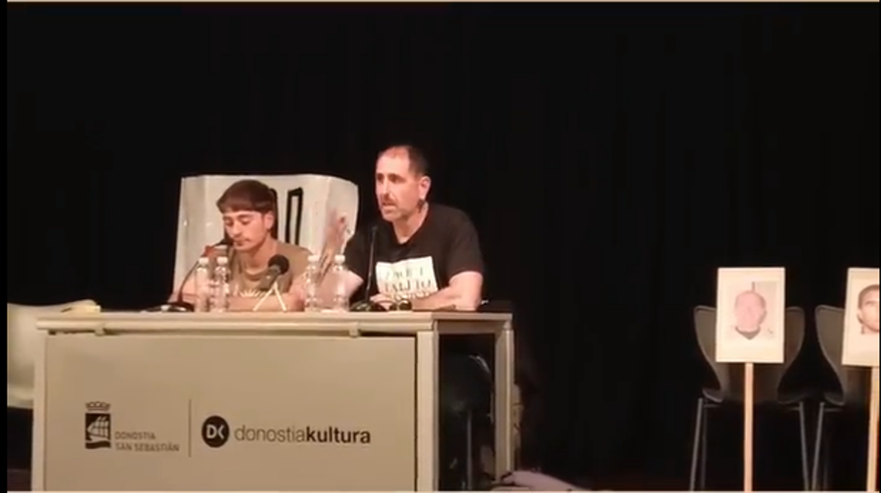 Una imagen tomada durante la charla