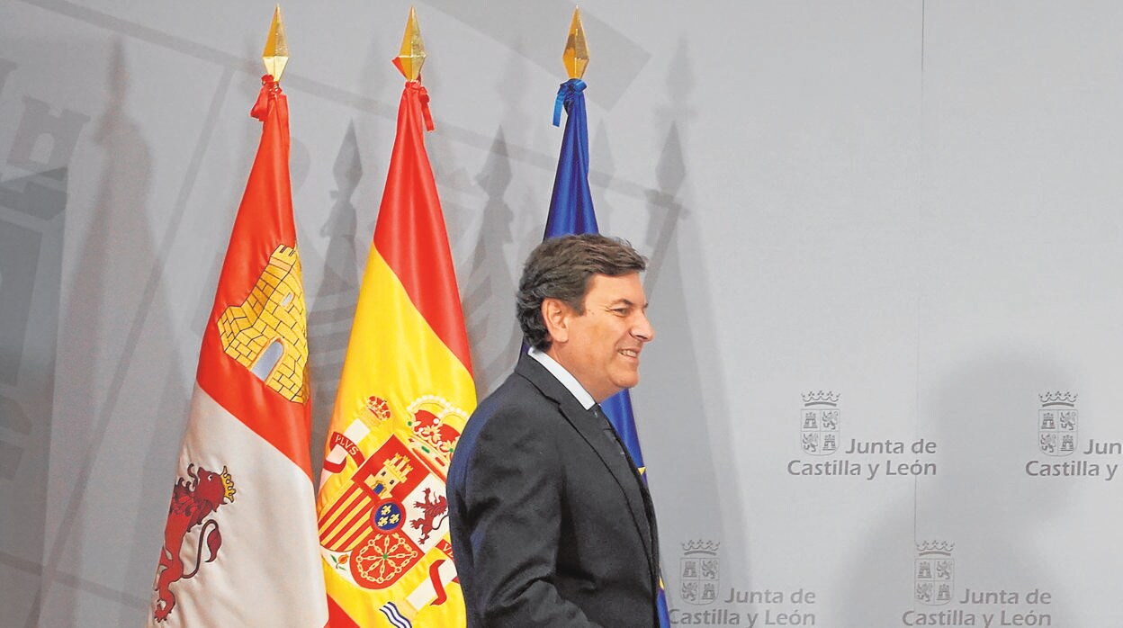 Fernández Carriedo el jueves tras reunirse el Consejo de Gobierno