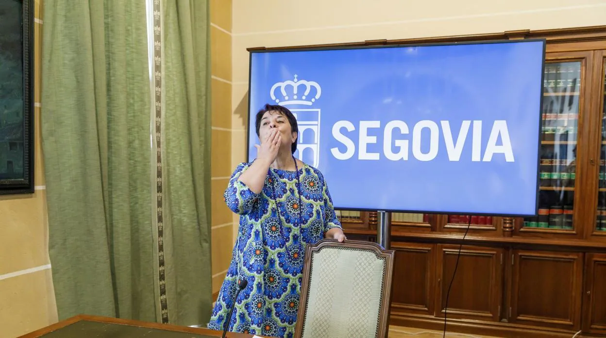 Clara Luquero anuncia que dimitirá como alcaldesa de Segovia