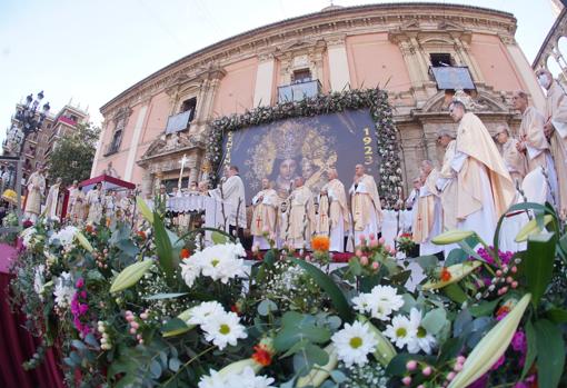 Imagen tomada durante la Misa de Infantes en Valencia