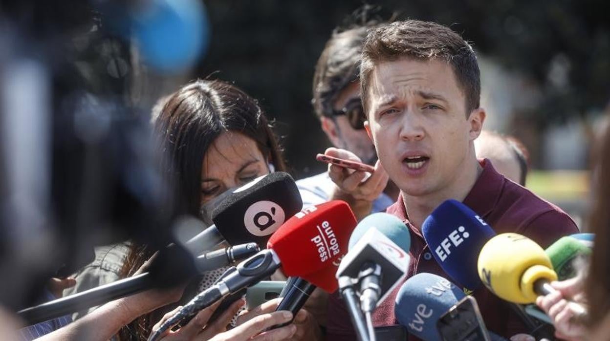 Imagen del portavoz de Más Páis, Íñigo Errejón, en Valencia