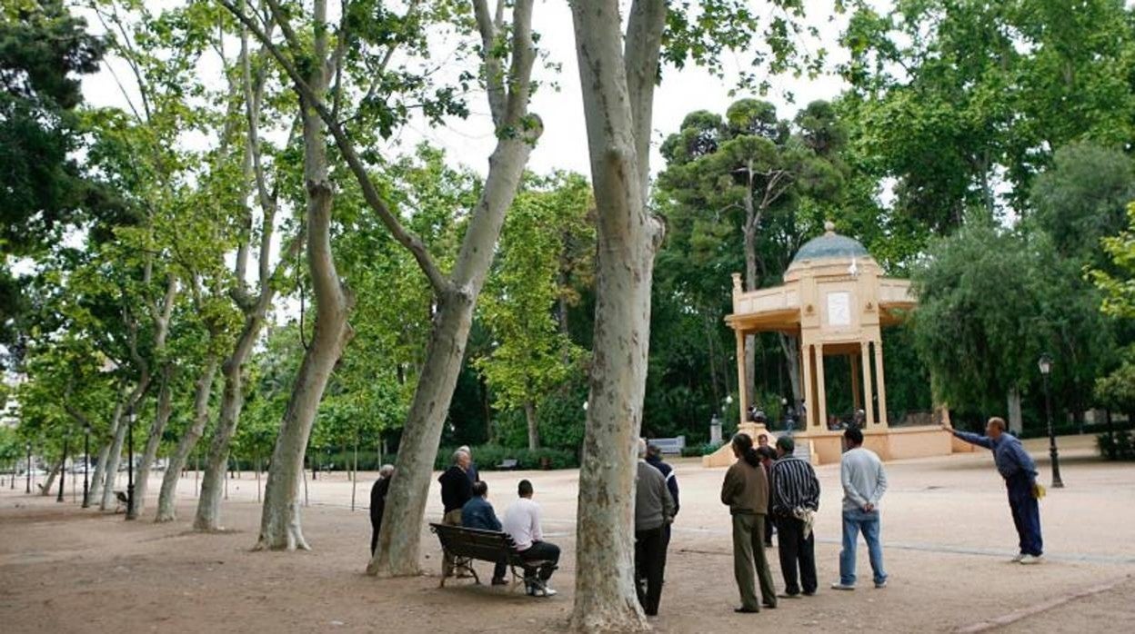 Imagen de archivo del parque Ribalta de Castellón