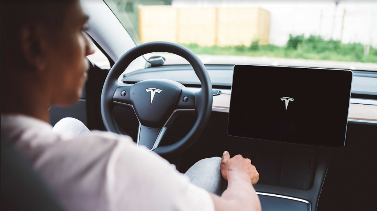 Interior de uno de los Tesla Model 3 que ha adquirido Virtuo