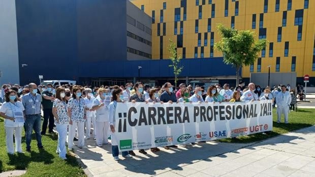 Las protestas en demanda de la Carrera Profesional vuelven a los hospitales de Castilla-La Mancha