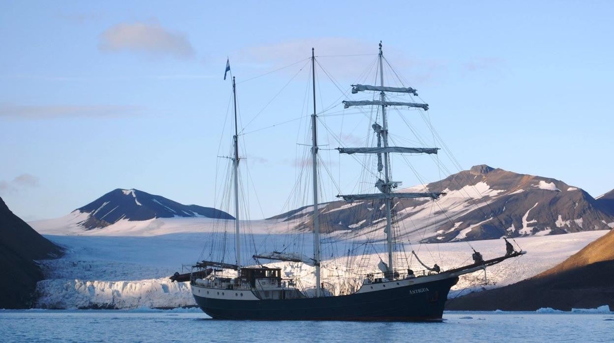 Imagen del buque clásico de vela 'Antigua'