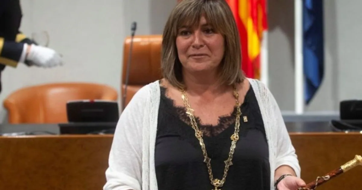 La alcaldesa de Hospitalet y presidenta de la Diputación de Barcelona, Nuria Marín