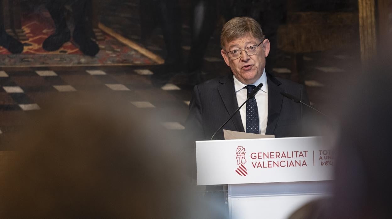 Imagen del presidente de la Generalitat Valenciana, Ximo Puig