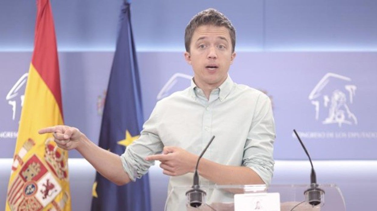 El diputado de Más País, Íñigo Errejón