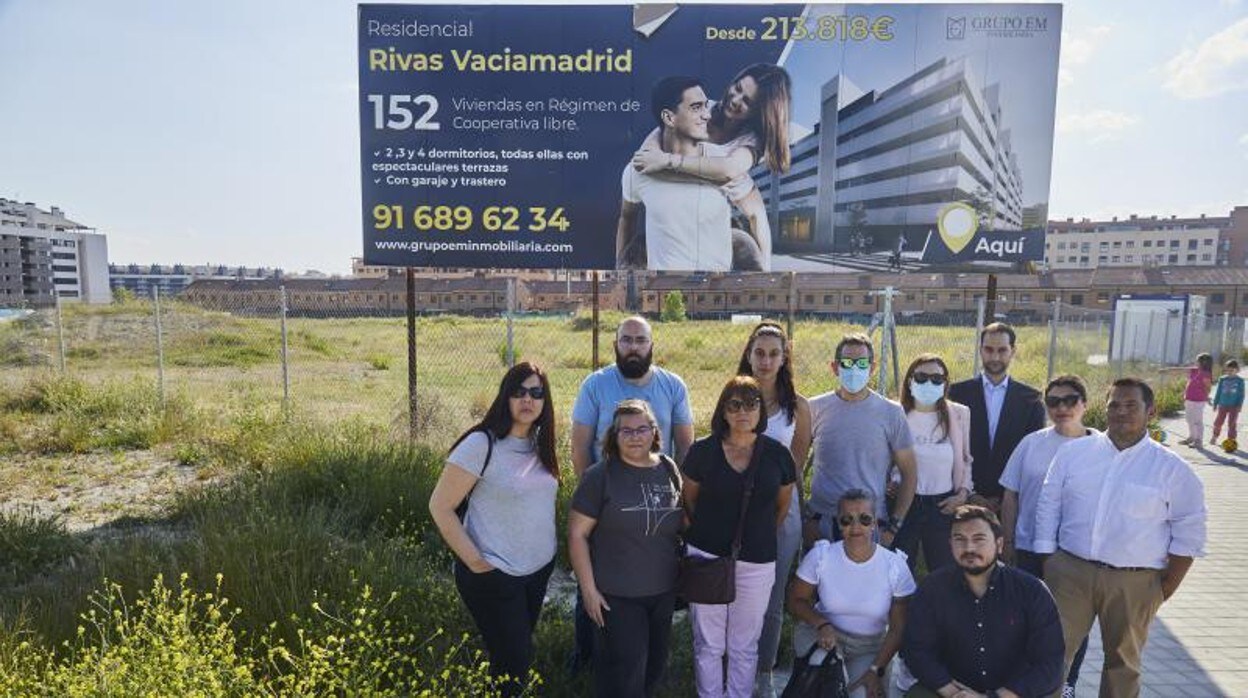 Afectados por la paralización de licencias en Rivas Vaciamadrid