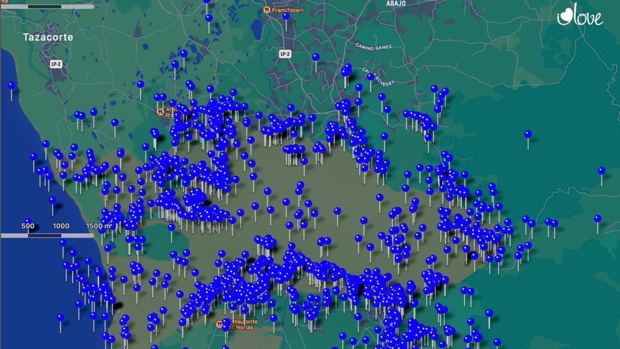 El otro mapa de La Palma, el de la incertidumbre que acompañó al volcán