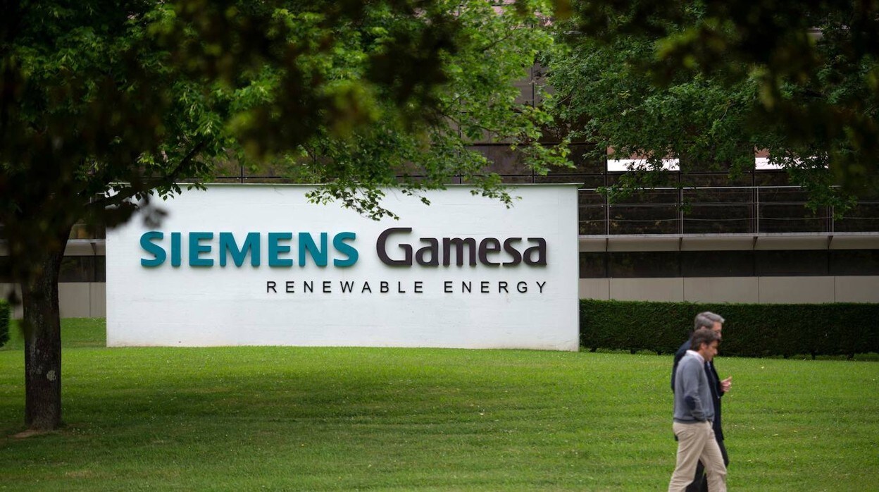Imagen de la planta que tiene Siemens Gamesa en la localidad vizcaína de Zamudio
