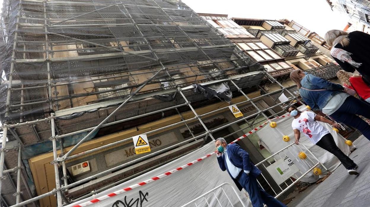 Rehabilitación de un bloque de viviendas en el Casco histórico de Toledo