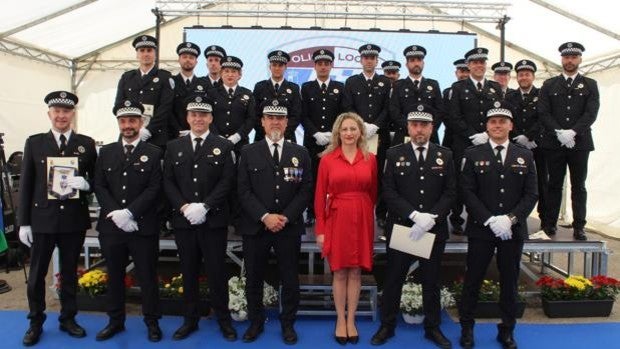 Seseña reconoce la labor de siete agentes en el Día de la Policía Local