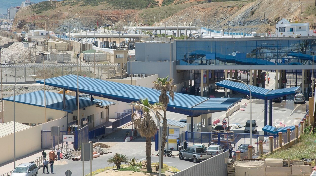 Frontera de Ceuta con Marrucos este mes de mayo