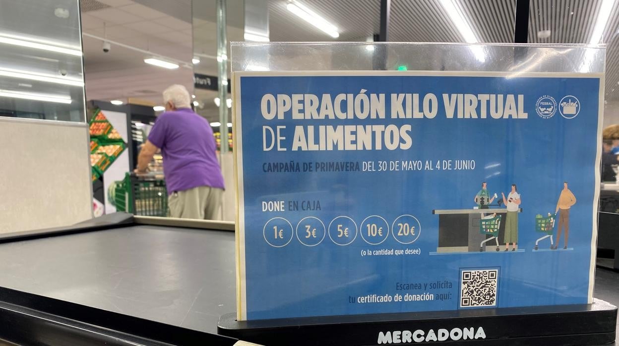 Mercadona se suma a la Operación Kilo Primavera de la Federación Española de Bancos de Alimentos