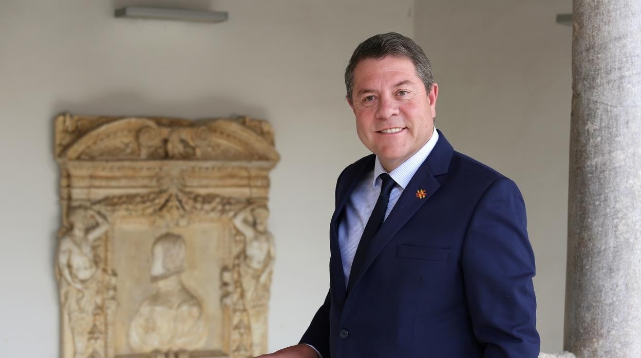 Page posa para ABC en el Palacio de Fuensalida de Toledo