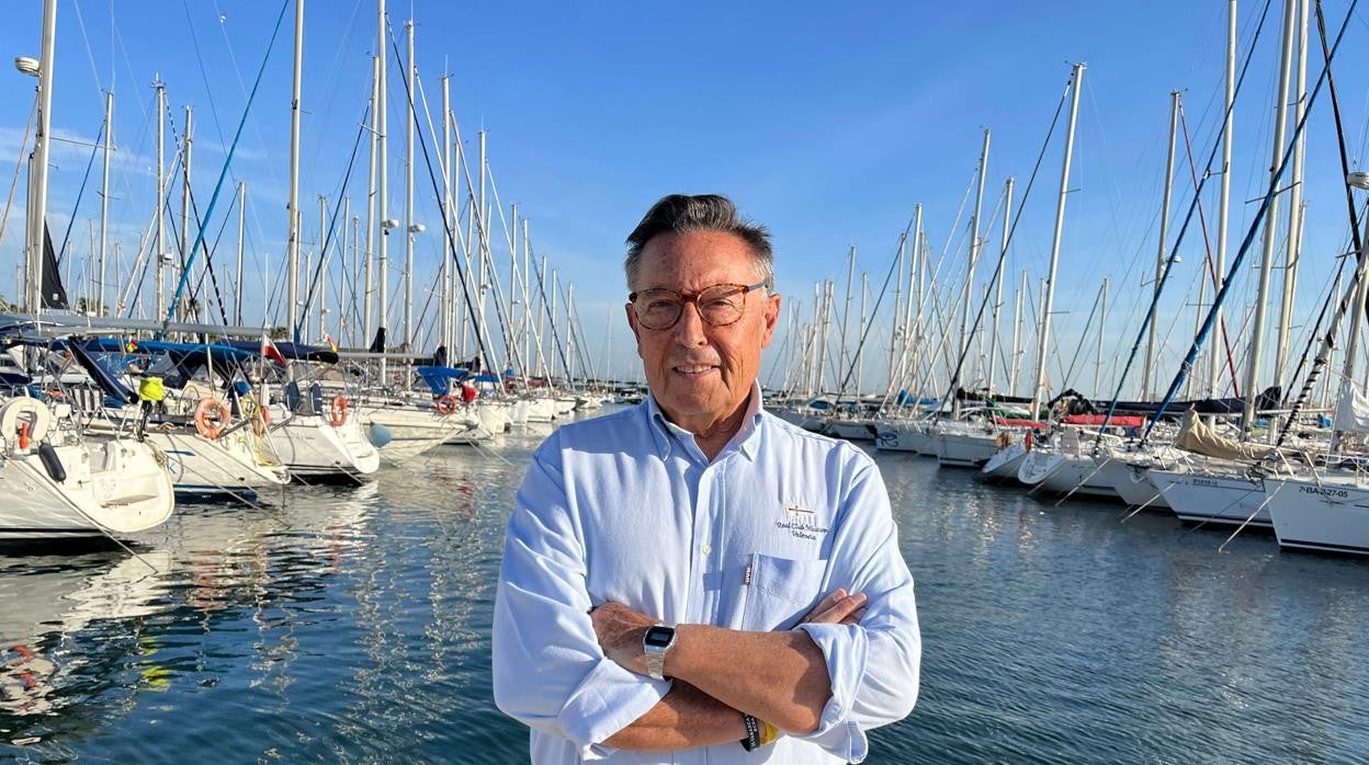 Rafel Chirivella, director del XXIII Trofeo S.M. La Reina - Regata Homenaje a la Armada