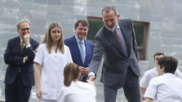 Felipe VI regresa a Ponferrada 25 años después