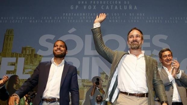 Abascal propone aplicar el 155 de forma «permanente y sostenida» en Cataluña