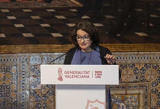 Imagen de la vicepresidenta de la Generalita, Mónica Oltra