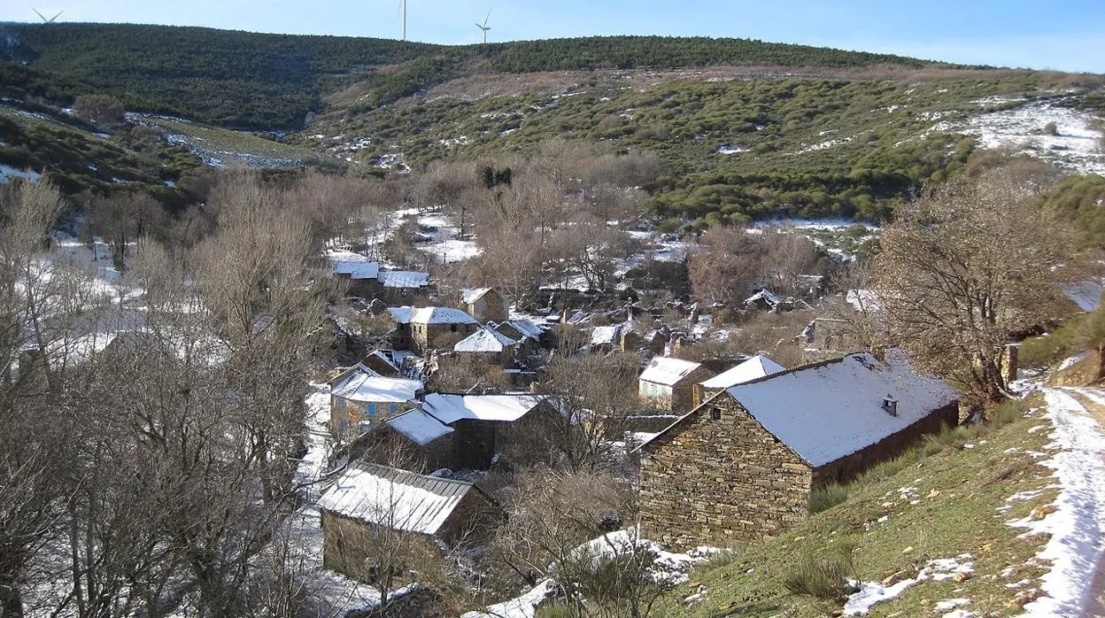 Municipio de Prada de la Sierra, en la comarca de la Maragatería