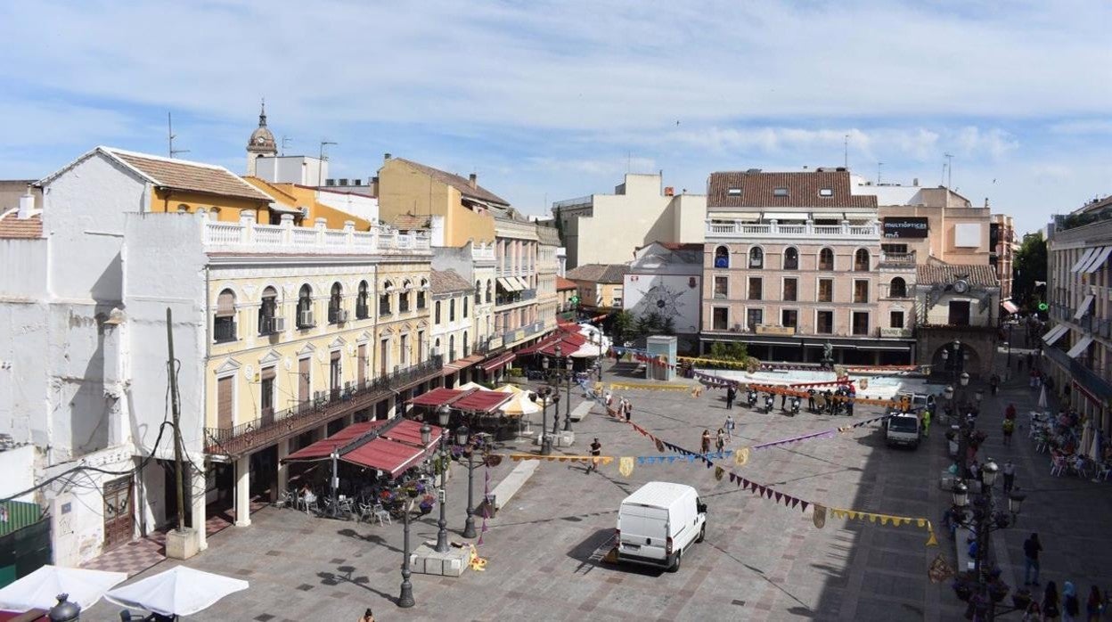 Lavado de cara de la Plaza Mayor de Ciudad Real y su entorno para fomentar la actividad económica