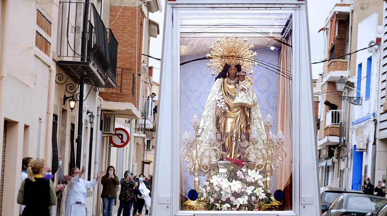 La imagen peregrina de la Mare de Déu recorrerá la Archidiócesis de Valencia: pueblos y fechas de la visita
