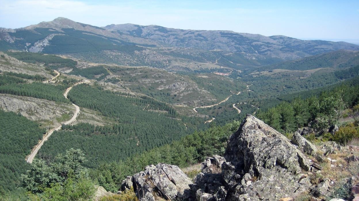 Vista de la Sierra del Rincón